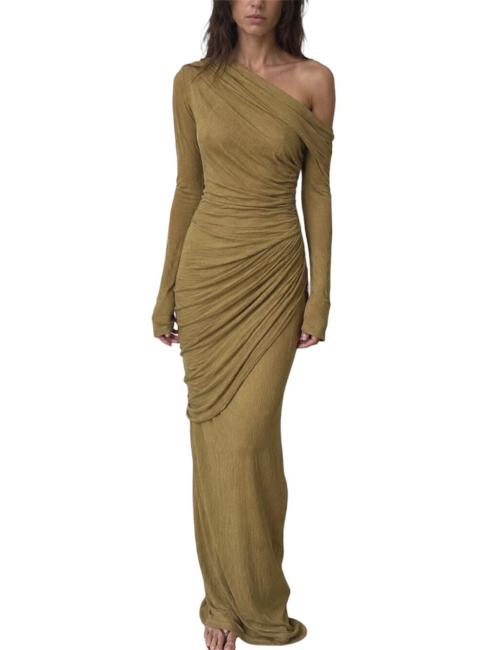 Size M NWT JLUXLABEL Sage Green Moss Bodysuit & Paradise Hills Maxi Skirt Set